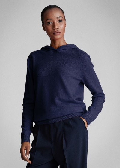 Ralph Lauren Cashmere Hættetrøje Dame Danmark (NICWM6107)